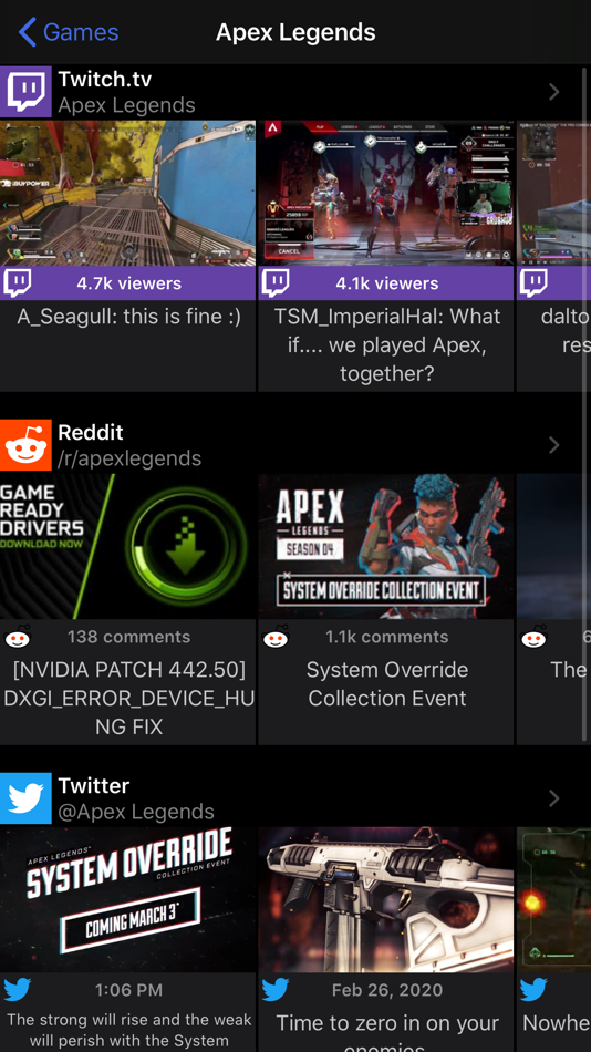 #8. Game Connect - Twitch Streams (iOS) 由: Pomegranate Apps LLC
