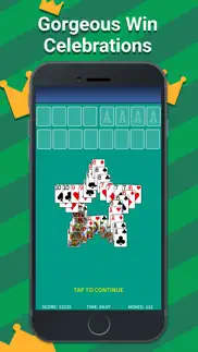 freecell solitaire classic. iphone screenshot 3