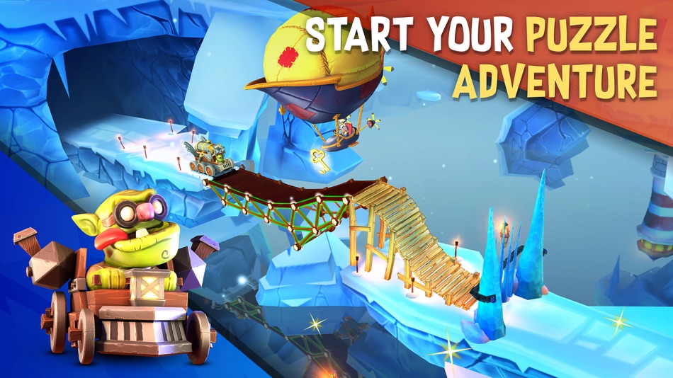 #7. Bridge Builder Adventure (iOS) 由: BoomBit, Inc.