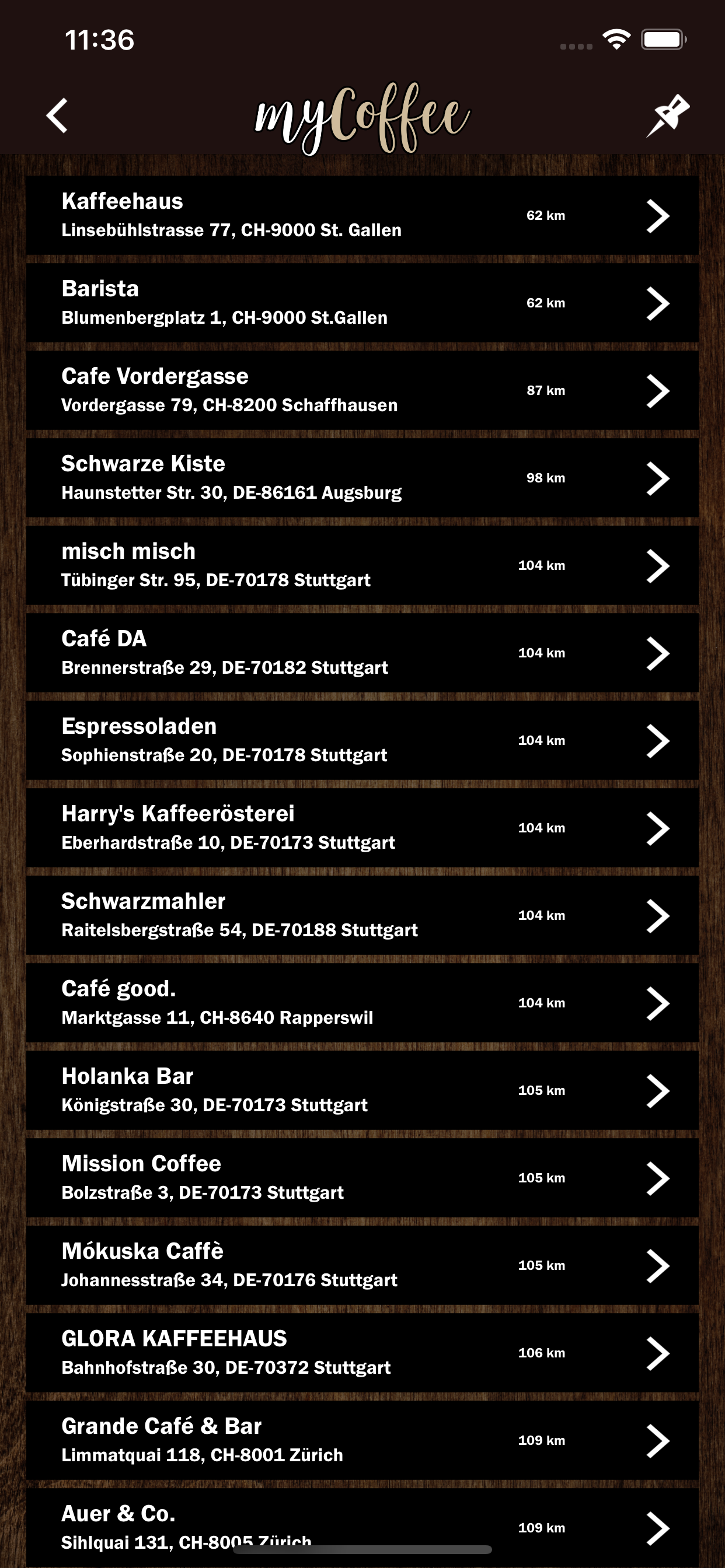 myCoffee Guide