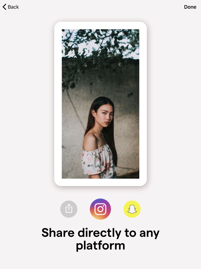 Mojo インスタストーリー加工 をapp Storeで