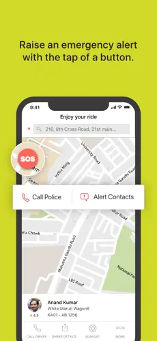 Captura 3 Ola Cabs iphone
