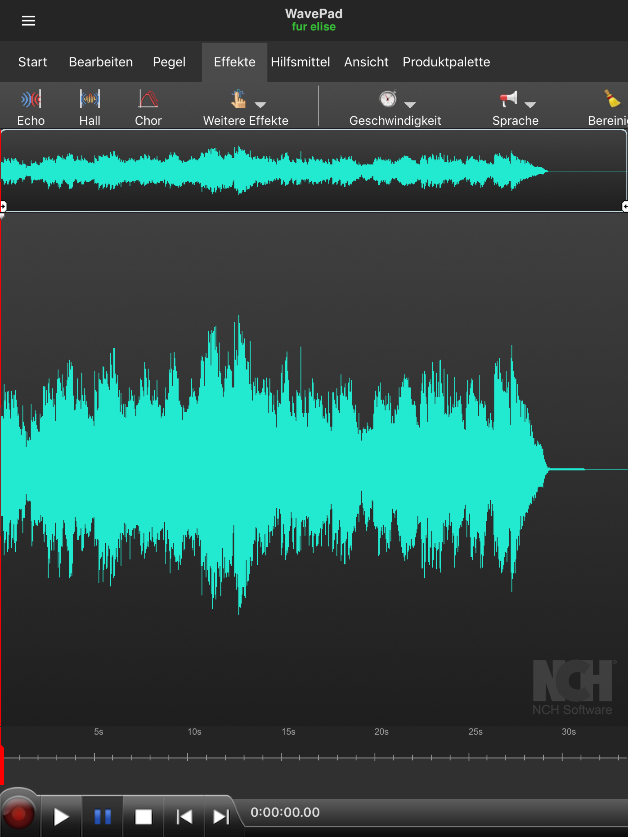 WavePad Musik & Audio Editor