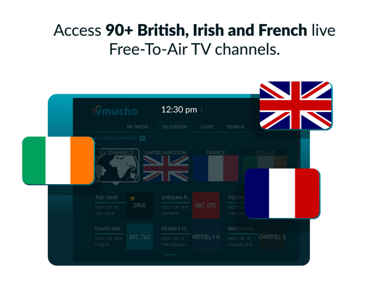 TVMucho - Watch UK TV App screenshot