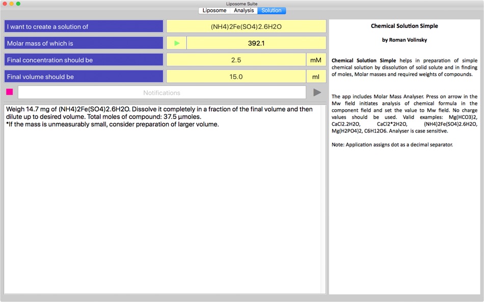 #7. Chemistry Utilities (macOS) 由: Roman Volinsky