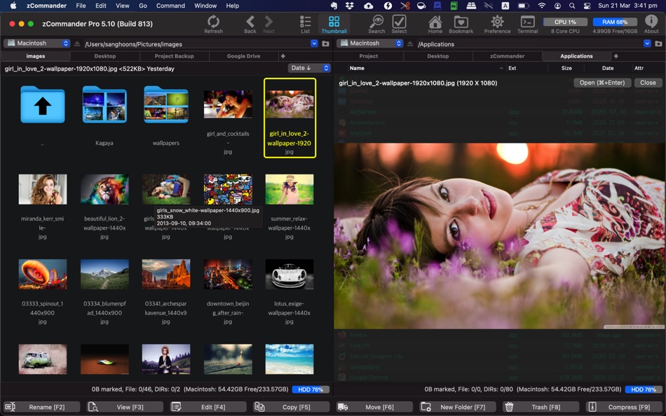 #1. zCommander - File Manager (macOS) 由: woojooin