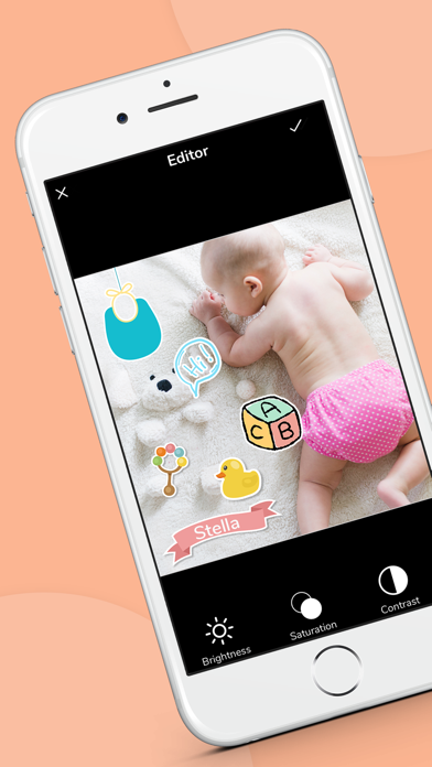 Screenshot #2 pour Baby Clicks Pro - Photo Editor