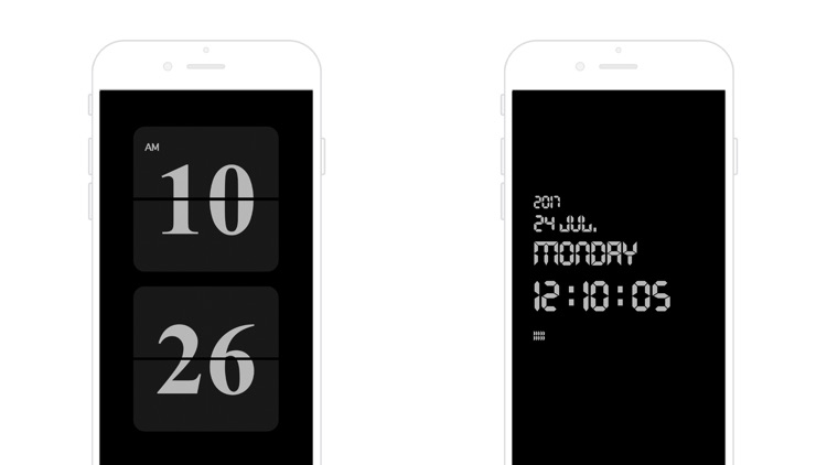 OneClock - A Simple Flip Clock