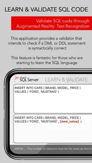 learn & validate sql iphone screenshot 3