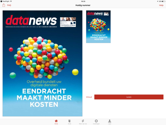 Screenshot #4 pour Data News(nl)