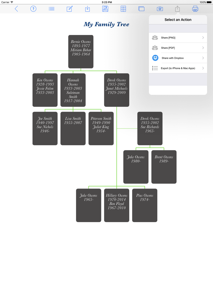 #5. Family Tree Builder (iOS) 由: IW Technologies LLC