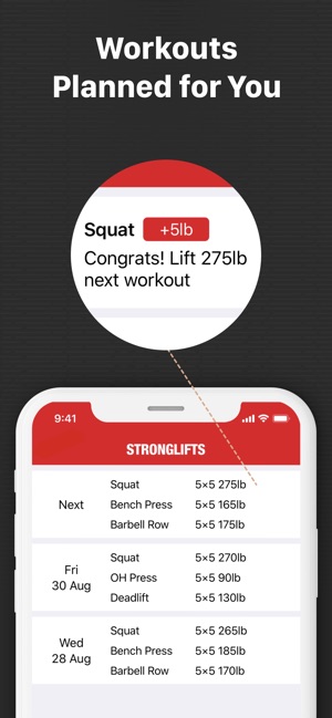 Stronglifts 5x5 Weight Lifting On The App Store