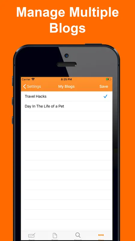 Blog for Blogger screenshot 9 of 10
