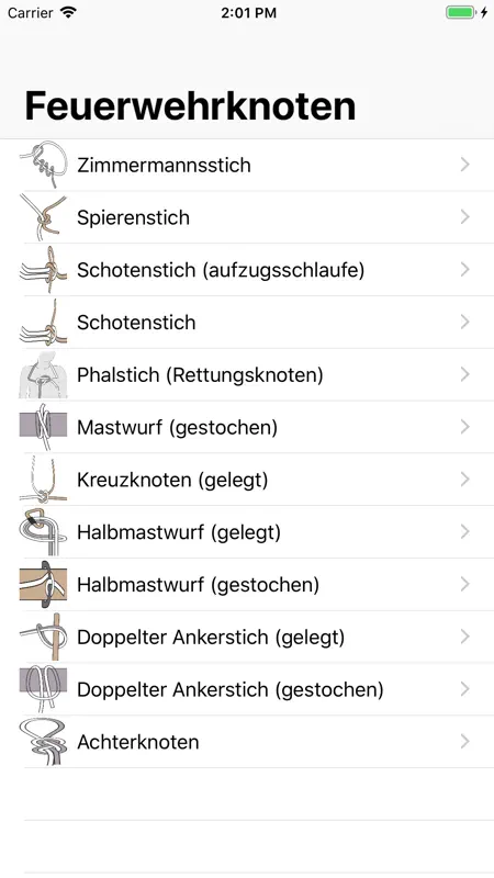 Feuerwehrknoten Premium screenshot 1 of 7