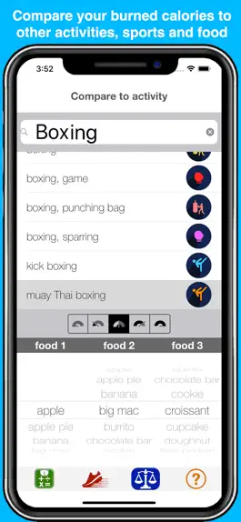 Game screenshot Calorie burn calculator hack