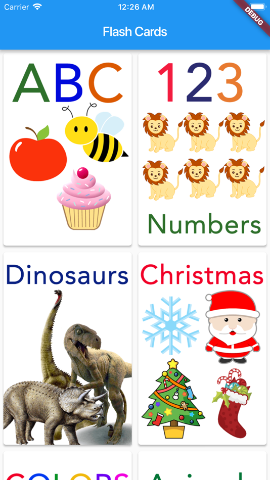 Flash Cards for Toddlers - 1.04 - (iOS)