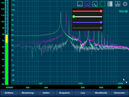 Analyzer iPad app afbeelding 4