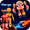 Icon Merge Robots & Go To Mars!