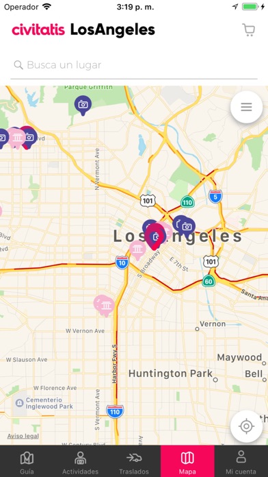 Guía Los Ángeles Civitatis.com screenshot