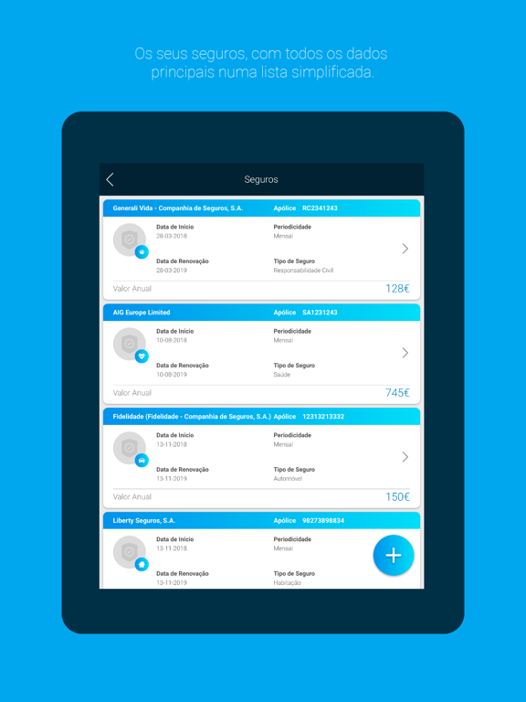 Screenshot #5 pour Meus Seguros