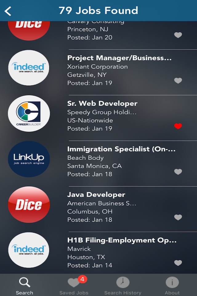 H-1B Jobs screenshot 2
