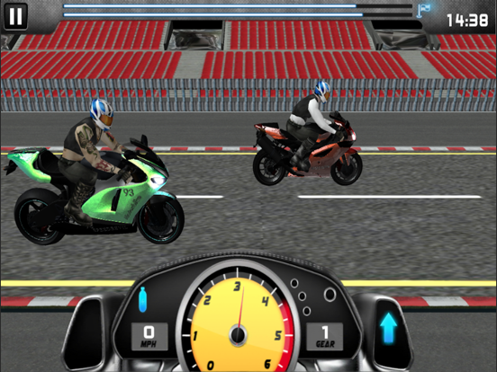 MotorBike Drag Racing screenshot 4