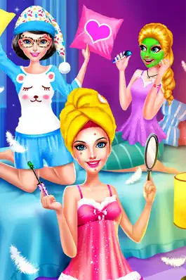 Game screenshot Pajamas Party -Princess Makeup mod apk