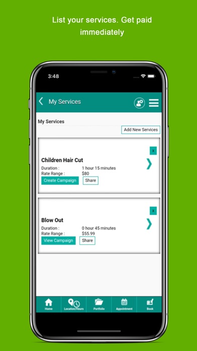 HairBookPro Business Screenshot