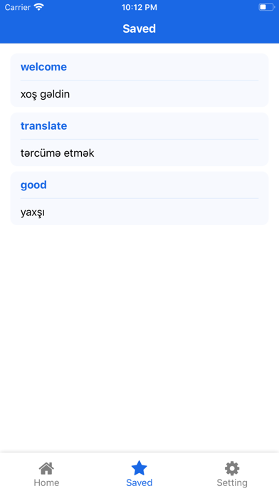 English Azerbaijani Translator screenshot 3