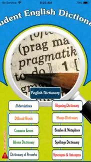 student english dictionary iPhone Captures Décran 1