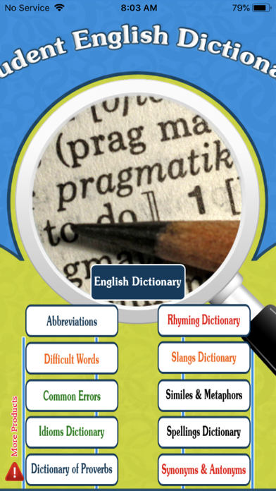 Student English Dictionaryのおすすめ画像1