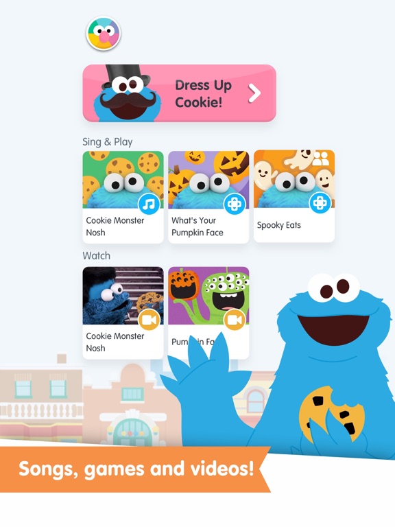 Sesame Street Yourself iPad screenshot