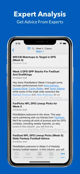 Game screenshot Daily Fantasy Cheatsheet mod apk