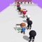 A simple game about cutting in line or jumping the queue