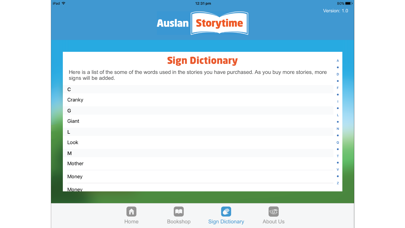 Auslan Storytime Screenshot