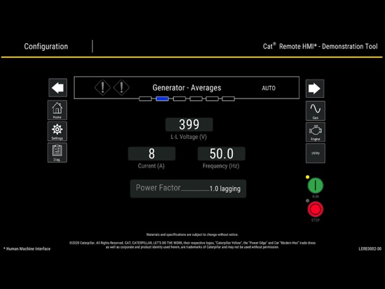 Screenshot #6 pour Cat® Remote HMI Demonstrator