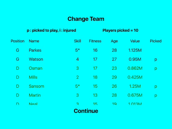 Screenshot #5 pour Kevin Toms Football * Manager