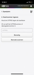 UiTPAS Balie screenshot #3 for iPhone
