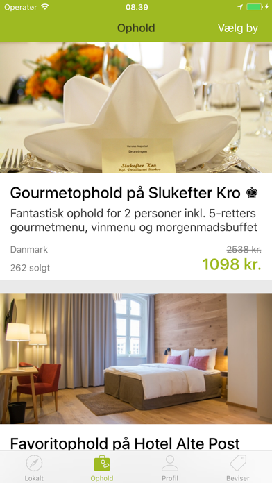 Screenshot #2 pour Deal - lokale tilbud og ophold