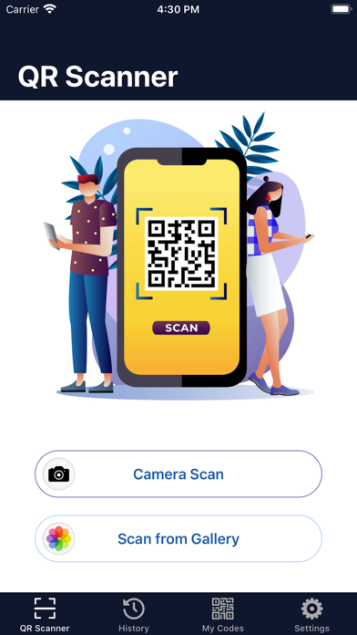 QR Code Scanner & QR Gen Screenshot