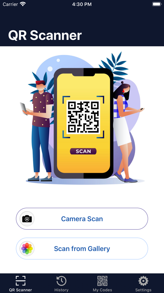 #1. QR Code Scanner & QR Gen (iOS) By: Ivanna Blinova