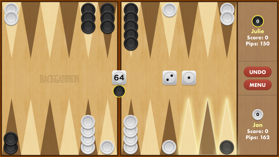 #1. Backgammon ∙ (iOS) By: Optime Software LLC