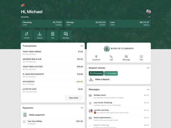 BOC Go iPad screenshot 3 - Finance app