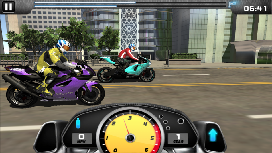 MotorBike Drag Racing - 1.1 - (iOS)