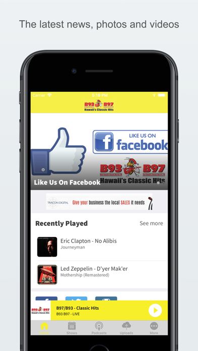 B97/B93  Classic Hits Screenshot