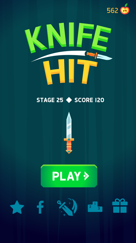 #4. Knife Hit (iOS) Által: Ketchapp