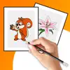 Draw it - flower,fruit,animal