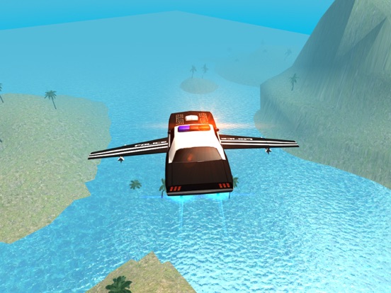 Screenshot #5 pour Flying Police Car Driving Sim