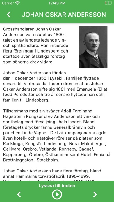 Historiska Lindesberg Screenshot
