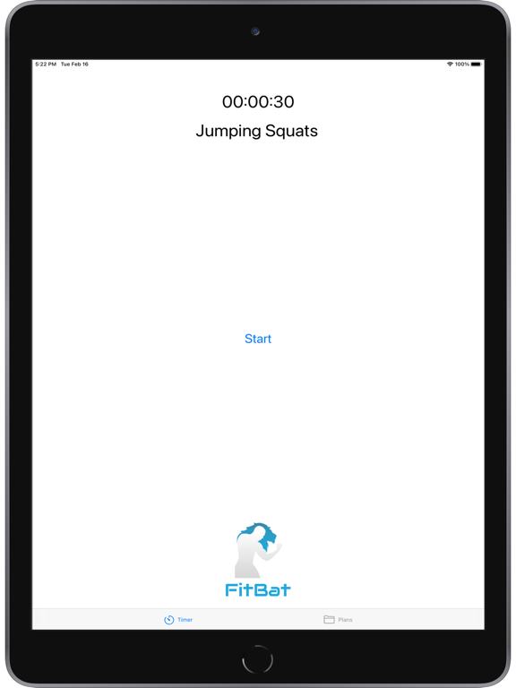 FitBat - Fitness Workout Timerのおすすめ画像1